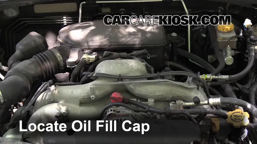 2007 Subaru Legacy 2.5i Special Edition 2.5L 4 Cyl. Sedan Oil